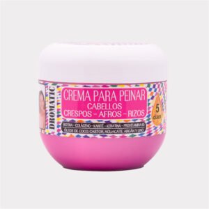 Crema de peinar para cabellos crespos, afros y rizados